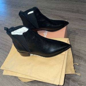 Acne Studio Leather Ankle Boots